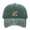 Washed Green, variant on Bass Fish Embroidered Vintage Washed Cotton Baseball Cap, Bass Fishing Dad Hat, Outdoor Casual Hat, Gift for Anglers Men Women Fishing Lovers