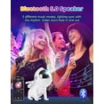 thumbnail image 4 of Star Projector Space Dog,galaxy Projector With 360adjustable Design,21 Color Modes,bluetooth Music Speaker,8 White Noises,astronaut Light Projector Fo, 4 of 5