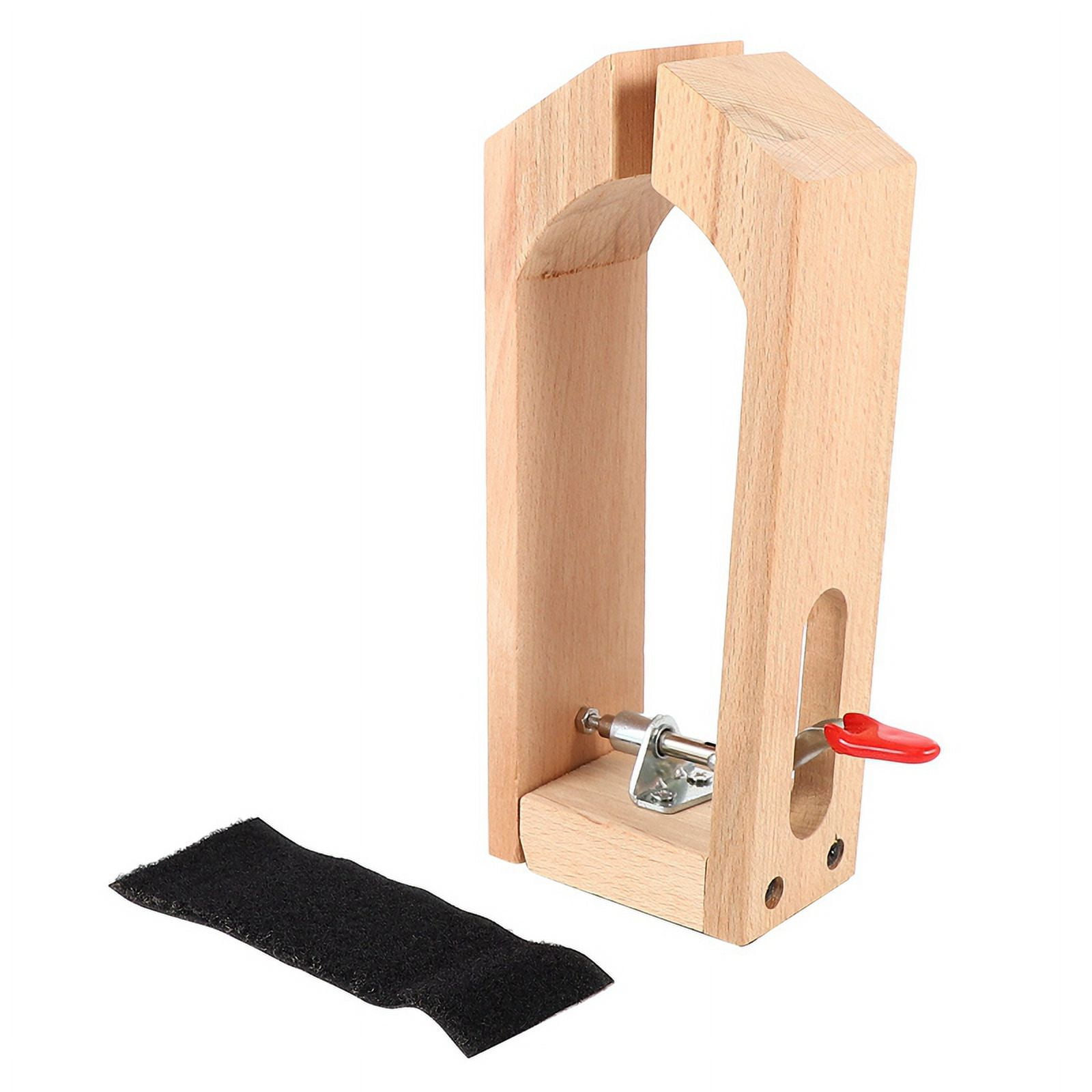 2X Leather Craft Retaining Clip Wood Tools Hand Tool Set Table Desktop Stitching Sewing Lacing Horse Clamp Tools