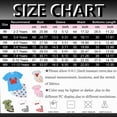 thumbnail image 3 of TOWED22 Infant Summer Clothes 2 Piece Sets Print Shirt Tee + Elastic Waist Shorts Casual Outfits Toddler Girl Clothing(Khaki,3-4 Y), 3 of 6