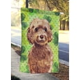 thumbnail image 2 of Carolines Treasures BB9549CHF Brown Cockapoo St. Patricks Canvas House Flag, 2 of 4