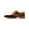 thumbnail image 5 of Stacy Adams Ivingale Wingtip Oxford Dress Shoes Leather Brown Multi 25684-249, 5 of 7