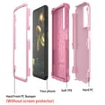 thumbnail image 7 of NIFFPD Galaxy A13 5G Case with Screen Protector Shockproof Drop Protection Cover for Samsung Galaxy A13 5G Pink, 7 of 7
