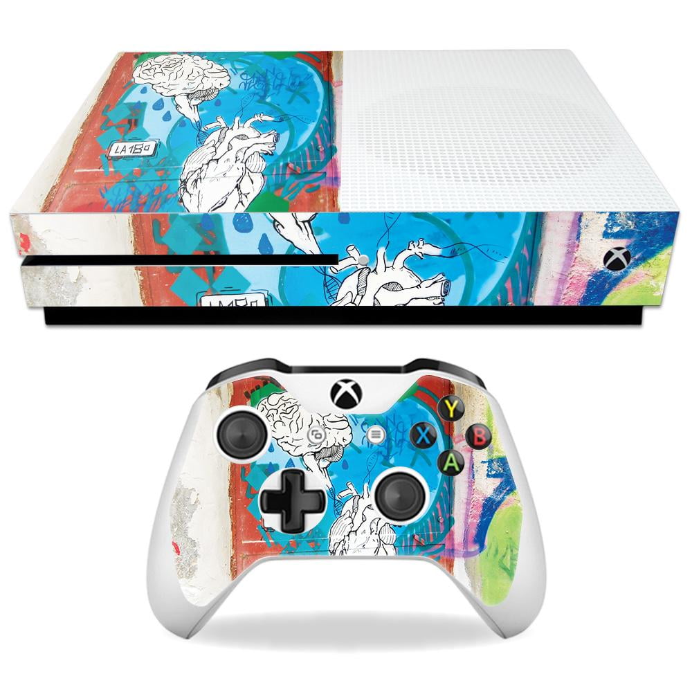 Skin Decal Wrap Compatible With Microsoft Xbox One S Sticker Design