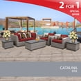 thumbnail image 2 of Catalina 7 Piece Outdoor Wicker Patio Furniture Set 07d, 2 of 6
