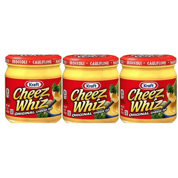 Kraft Cheez Whiz Original Cheese Dip Jar