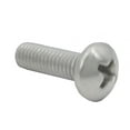 thumbnail image 1 of FixtureDisplays® 10-32*5/8" Stainless Pan Head Machine Screws, Full Thread, Phillips Drive, Stainless Steel 18-8, Machine Thread 312446, 1 of 1