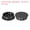 Black, variant on Uxcell 40mm 1.6" Plastic Hole Plugs, Flush Type Round Hole Cover Snap in Locking Hole Tube, Black 20Pcs