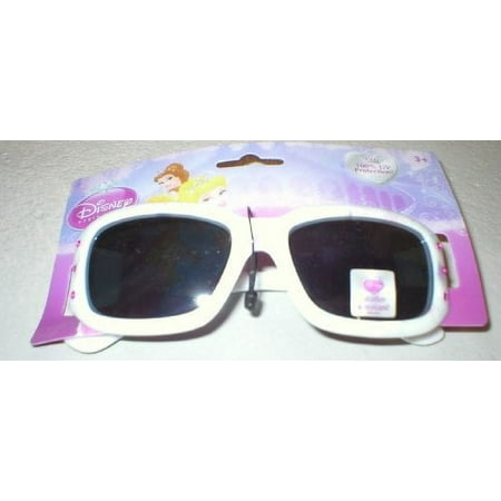 Disney Princess Girls Sunglasses 100% Uv Protection White