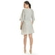 thumbnail image 3 of Vestido de lino a rayas Roman Fashion /Juvenil, 4085 (Líneas negras) negro M, 3 of 5