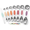 thumbnail image 1 of Juego de 8 cucharas medidoras Spring Chef de acero inoxidable, 1 of 9