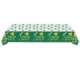 thumbnail image 2 of Table Cloth,Graduation Tablecloth, Gold Themed Disposable Table Cover for Graduation Party, Kindergarten to College Celebration, 54x108 Inch Decorative Cover for Dessert & Banquet Tables, 2 of 7