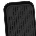 thumbnail image 3 of veasfak Silicone Tray Sink Drainer Pad Heat Resistant for Countertop Kitchen Black, 3 of 7