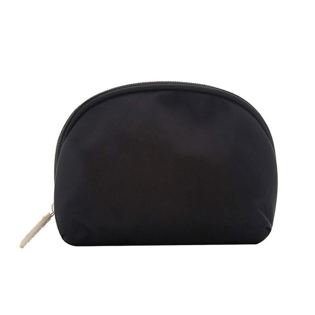 Bolsa de maquillaje de viaje portátil de nailon para mujeres y niñas, monedero, accesorios de estilo de vida, 11 Feliz Sencillez