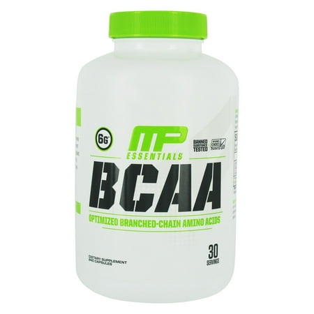 MusclePharm BCAA Essentials Capsules, Post Workout Recovery, 30 (Best Post Recovery Drink)