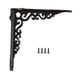 thumbnail image 3 of Soporte de estante decorativo para pared con tornillos de hierro resistente y resistente Estilo B, 3 of 6