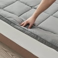 thumbnail image 3 of Ridge & Cove Ultra Soft Thick Down Alternative 2" Mattress Topper (Full, Light Grey), 3 of 5