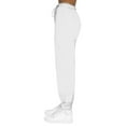 thumbnail image 4 of BRDFRL Women's Sexy Lounge Stretch Casual Jogger Drawstring Sweatpants with Pockets White M, 4 of 7