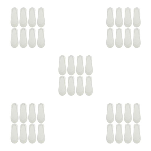 Minnieouse 8 unids/set de almohadillas metatarsianas suaves para aliviar la fatiga del pie estilo calcetín almohadillas de bola de pie blanco Type2 NO2