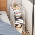 thumbnail image 2 of Étagère de Rangement en Métal à 3 Niveaux, Étagère d'Étagères Robuste et Support d'Étagères Stable, Étagère et Rangement à Conception Intelligente pour Salle de Bain, Buanderie, Salon, 2 of 3