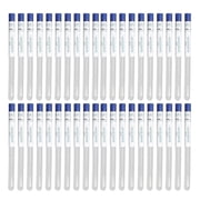 50 Sets Flocking Nasal Swabs Disposable Nose Swabs with Tubes(Random Color)17.2x1.2cmRandom Color