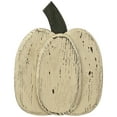thumbnail image 2 of Northlight Décoration de Citrouille en Bois pour Récolte d'Automne - 14,25 Pouces - Crème et Brun, 2 of 6
