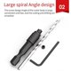 thumbnail image 3 of 5Pcs Woodworking Hole Opener Set Hexagon Screw Hardware Tools Countersink Drill Countersink Drill Awl Drill Hole Reaming, 3 of 5