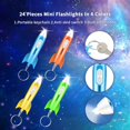 thumbnail image 3 of Linterna Linterna LED Rocket Linterna LED para niños (24 unidades), 3 of 7