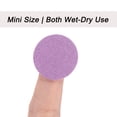 thumbnail image 3 of Unique Bargains 100 Pack 1-Inch Purple Sanding Discs 240 Grits Hook & Loop Professional Aluminum Oxide Sandpaper Mini Size, 3 of 5