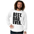thumbnail image 4 of Cool Father's Day Best Dad Ever Men's Long Sleeve Tee T Shirt Brisco Brands M, 4 of 6