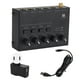 thumbnail image 1 of Mezclador de audio de 4 canales Mezclador de línea Amplificador de auriculares de 4 canales para estudios en casa Grabación en vivo 100-240 V Enchufe de EE. UU. YUNYI BRAND Deportes, 1 of 8