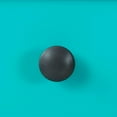 thumbnail image 5 of Webb 3-Drawer Wooden Nightstand by East at Main - Turquoise Solid Wood Accent Table / End Table with Black Accents (19x15x23), 5 of 7