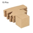 thumbnail image 3 of Cajas de Cartón para Regalo Caja de Papel Marrón 2x2x2 Pulgadas para Envolver Regalos 15Pcs, 3 of 6