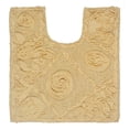 thumbnail image 4 of Home Weavers Modesto Collection Toilet Rugs U Shaped Contour Rug, Extra Thick Bathroom Rug, Non-Slip Contour Mat for Bathroom, 100% Cotton Soft & Absorbent, Machine Washable, 20"x20" Contour, Yellow, 4 of 9