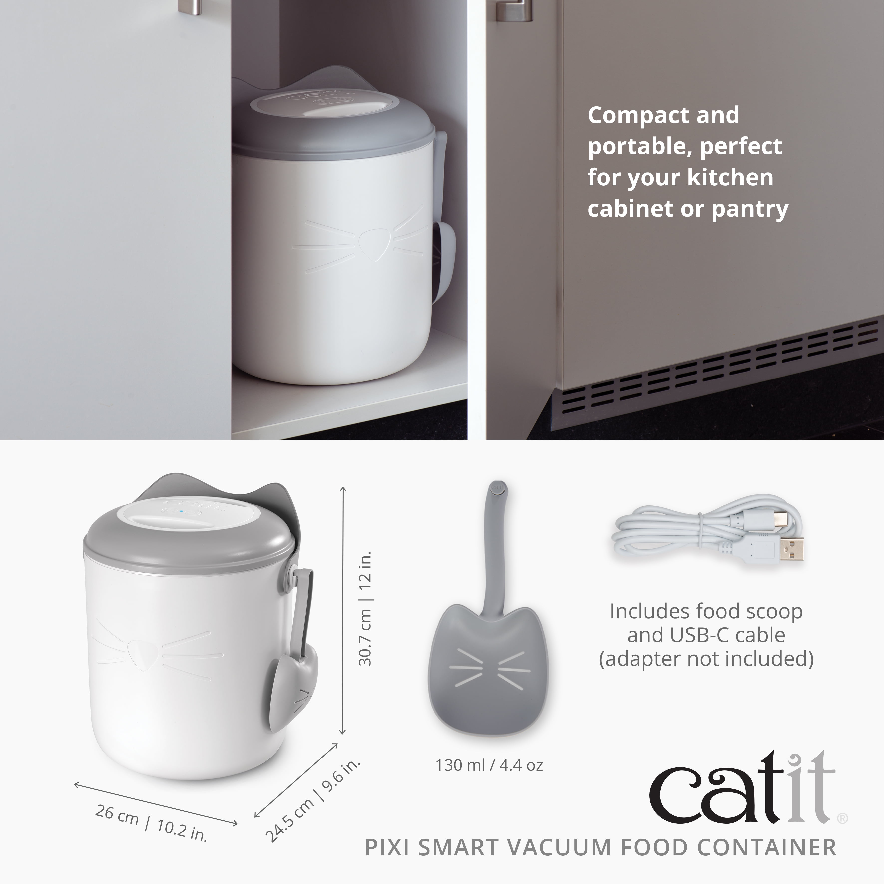 Catit Pixi Smart Food Vacuum Container