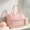 184#Pink, variant on Large Capacity Toiletry Bag, Portable Travel Cosmetic Organizer Box and Makeup Wash Bag with Sturdy Handle for Women, Lightweight Multi Compartment Shaving Grooming Case for Business Trip Vacation