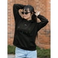 thumbnail image 2 of Living A Dream Drip Paint Hoodie Women -Image by Shutterstock, Female XX-Large, 2 of 4