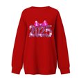 thumbnail image 2 of SHE IS Sweatshirts for Women Trendy Pink Hoodies for Women Trendy Cheap Womens Pullover Hoodie Lightweight Women Plus Size Top Cute Funny Graphic Tees Tops My Orders Placed, 2 of 5