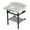 Marble White / Oil Rubbed Bronze, variant on Kingston Brass LMS3030MBSQB1 Pemberton 30" Carrara Marble Console Sink with Brass Legs and Shelf (8-Inch, 3-Hole), Carrara Marble White/Polished Chrome