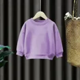 thumbnail image 2 of Colección elegante de otoño 2023, nueva ropa para niños, sudadera para niños, Top de capa Base de manga larga para mujeres y niños, 2 of 5