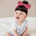 thumbnail image 4 of Korean Style Baby Headband with Bow a Hair Accessory for Girls for and Toddlers Ideal for Everyday Wear or, 4 of 5