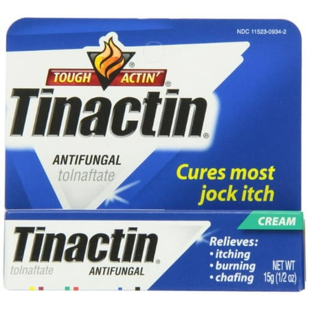 6 Pack - Tinactin Antifungal Jock Itch Cream, Cures Most Jock Itch .5oz (Best Way To Cure Jock Itch)