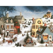 Lang "folk Art Christmas" Boxed Christma