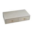 thumbnail image 4 of Caja organizadora para juegos de té, cajón de escritorio, elegante estante esquinero portátil para café, soporte para cápsulas de café para oficina y Blanco, 4 of 8