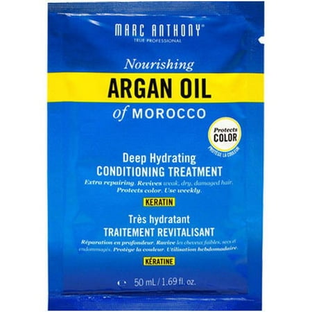 (2 Pack) Marc Anthony Argan Oil of Morocco Deep Hydrating Conditioning Treatment, 1.69 fl (Best At Home Conditioning Treatment)