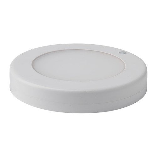 Ikea Stotta Led Ceiling Wall Lamp Battery Operated White Walmart Com Walmart Com