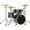 Multicolor, variant on DW 4-Piece Performance Series Shell Pack Hard Satin Charcoal Metallic