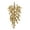 Gold, variant on Vickerman 33" Copper Glitter Berry Artificial Christmas Door Swag, Unlit