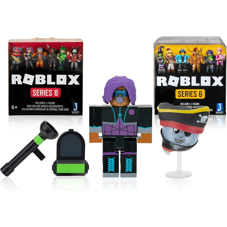 Roblox Mystery Box & Accessories pack series 6 With Virtual Code New Lot of  (3)