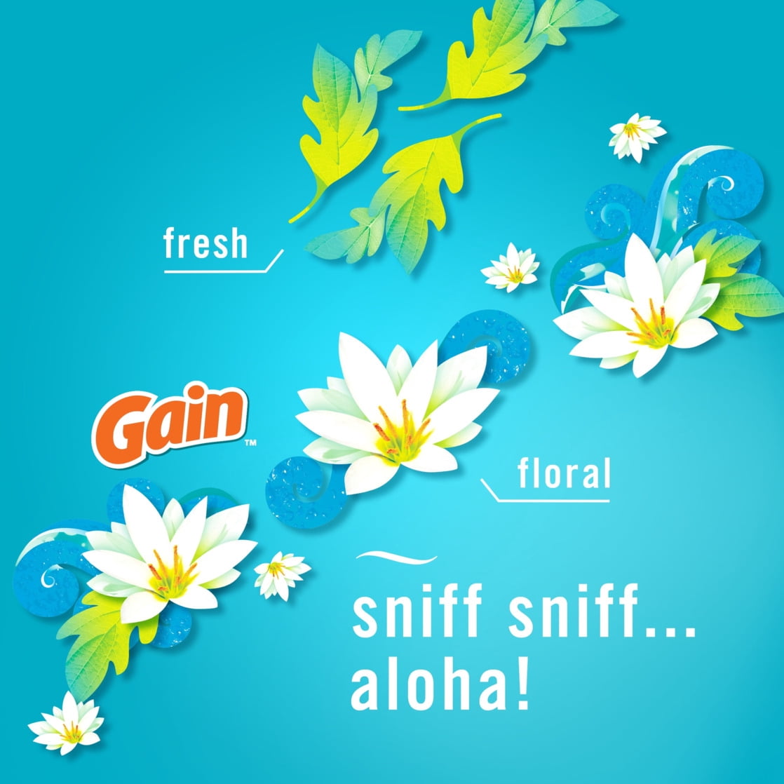 (8 pack) Febreze Car Air Freshener Vent Clip Gain Honey Berry Hula Scent, .06 oz. Car Vent Clip, 2 Count